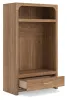 Ashley Furniture W1121-79 Dovander - Hall Tree With Storage Bench - Brown