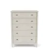 Riverside Furniture 25065 Carmella - Five Drawer Chest - Pebble Oak