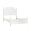 Samuel Lawrence Furniture S920-BR-K1 Savannah - Queen Poster Bed - White Finish - White