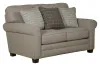 Jackson Furniture Industries 327902-1928/18-2085/18 Lewiston - Loveseat - Cement