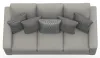 Jackson Furniture Industries 230103-1625/18-2574/58 Hyde Park - Sofa - Stone