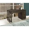 Riverside Furniture 23932 Prelude - Swivel Lift Top L-Desk - Dark Brown