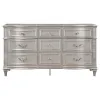 CoasterElevations 223393 Evangeline - 9-Drawer Dresser - Silver Oak
