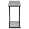CoasterEveryday 902933 Beck - Engineered Wood C-Shape Sofa Side Table - Cement