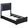 Coaster Fine Furniture 222831T-S4 Marceline - 4 Piece Twin Bedroom Set - Black