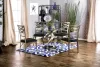 Furniture of America CM3729SC-2PK Roxo - Side Chair (Set of 2) - Silver / Black