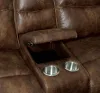 Furniture of America CM6229BR-SECT Chantelle - Power Sectional - Brown