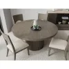 Riverside Furniture 87152-87153 Sariel - Round Dining Table - Dark Brown