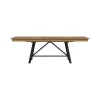 Intercon NP-TA-4296-NTO-C Newport - Trestle Table - Natural Oak