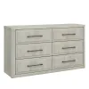 Liberty Furniture 522-BR31 Modern Play - 6 Drawer Dresser - Natural White