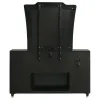 Coaster Fine Furniture 223163FBM Lorient - 8-Drawer LED Flame Box Dresser And Mirror - Black