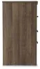 Ashley Furniture B251-92 Juararo - Two Drawer Night Stand - Dark Brown