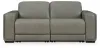 Ashley Furniture U94202S10 Ashley Furniture U94202S10 Correze - 2-Piece Power Reclining Sectional - Gray