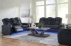 Ashley Furniture 36603/15/18/13 Ashley Furniture 36603/15/18/13 Fyne-Dyme - 3 Pc. - Power Reclining Sofa, Power Reclining Loveseat, Power Recliner - Sapphire