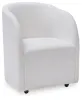 Ashley Furniture D821-02A Rowanbeck - Dining Upholstered Arm Chair (Set of 2) - Ivory