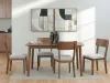 Ashley Furniture PCD609-225 Tameride - Dining Room Table Set (Set of 5) - Brown
