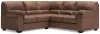Ashley Furniture PC27704S1 Ashley Furniture PC27704S1 WillowBend - 2-Piece Sectional With RAF Sofa With Corner Wedge - Caramel