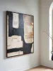 Ashley Furniture A8000515 Feyville - Wall Art - Black / Brown / Cream