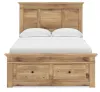 Ashley Furniture PCB1170B35 Ashley Furniture PCB1170B35 Makidern - Full Panel Storage Bed With Under Bed Storage Unit And Storage Footboard - Tan