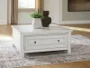 Ashley Furniture T729-00 Ashley Furniture T729-00 Robbinsdale - Lift Top Cocktail Table - Antique White