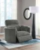 Ashley Furniture PC8630495 Gosaldo - Swivel Glider Power Recliner - Lead