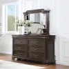 New Classic B493B-060 Lyndhurst - Landscape Mirror - Walnut
