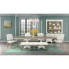 Riverside Furniture 59453 Myra - Upholstered Arm Dining Chair (Set of 2) - Natural