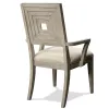 Riverside Furniture 73458 Cascade - Upholstered Wood-Back Arm Chair (Set of 2) - Dovetail