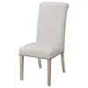 CoasterEssence 190152 Salem - Fabric Upholstered Dining Side Chair (Set of 2) - Beige