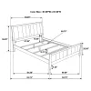 CoasterEveryday 202091Q Carlton - Wood Queen Panel Bed - Cappuccino
