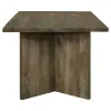 Coaster Fine Furniture 130511 Tyler - Solid Wood Dining Table - Mango Brown