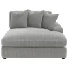CoasterElevations 509900 Blaine - Reversible Upholstered Chaise Sectional Sofa - Fog