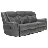 CoasterEveryday 650354-S3 Conrad - 3 Piece Upholstered Padded Arm Motion Sofa Set - Gray