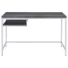 CoasterEssence 801271 Kravitz - 1-Shelf Writing Desk - Weathered Gray