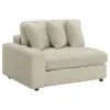 Coaster Fine Furniture 509899 Blaine - Reversible Upholstered Chaise Sectional Sofa - Sand