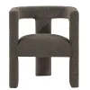 Coaster Fine Furniture 902880 Petra - Boucle Upholstered Accent Side Chair - Chocolate Brown
