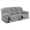 Coaster Fine Furniture 602551-S2 Gilson - 2 Piece Chenille Upholstered Sofa Set - Gray