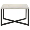 Coaster Fine Furniture 707698-S3 Tobin - 3 Piece Marble Top Coffee And End Table Set - White