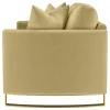 Coaster Fine Furniture 508825 Corliss - Upholstered Curved Track Arm Loveseat - Camel