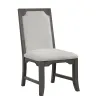 New Classic D1605-20 Lisbon - Dining Side Chair (Set of 2) - Gray