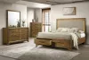 New Classic 00-B1424-14C Talcott - 6/6 Eastern King 4 Piece Bedroom Set (Bed, Dresser, Mirror, Chest) - Light Brown