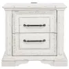 Coaster Fine Furniture 215872 Mckinney - 2-Drawer Nightstand With Dual USB - Vintage White