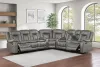 New Classic 20-2505G-3NPW New Classic 20-2505G-3NPW Morello - 3 Piece Manual Sofa/Loveseat/Wedge - Gray