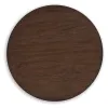 Ashley Furniture T689-6 Korestone - Round End Table - Dark Brown