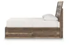 Ashley Furniture PCB3367B28 Ashley Furniture PCB3367B28 Chirason - Full Panel Bed With Storage - Brown