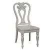 Liberty Furniture 244-DR-O5LTS Liberty Furniture 244-DR-O5LTS Magnolia Manor - 5 Piece Leg Table Set - Antique White