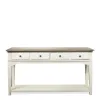 Riverside Furniture 59514 Riverside Furniture 59514 Myra - Sofa Table - Natural / Paperwhite