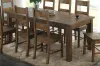 CoasterEveryday 107041 Coleman - Rectangular Dining Table - Rustic Golden Brown