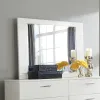 CoasterEssence 203504 Felicity - Dresser Mirror - White High Gloss