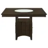 CoasterEveryday 100438 Gabriel - Counter Height Dining Table - Cappuccino